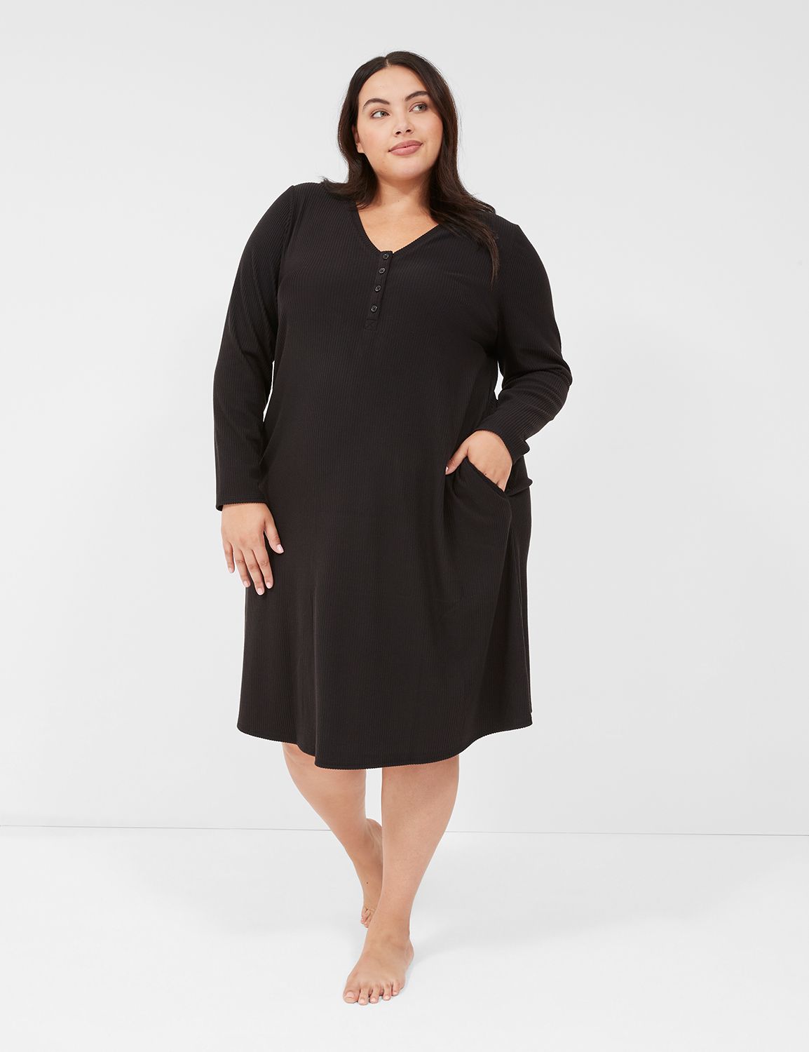 Long sleep shirts online plus size