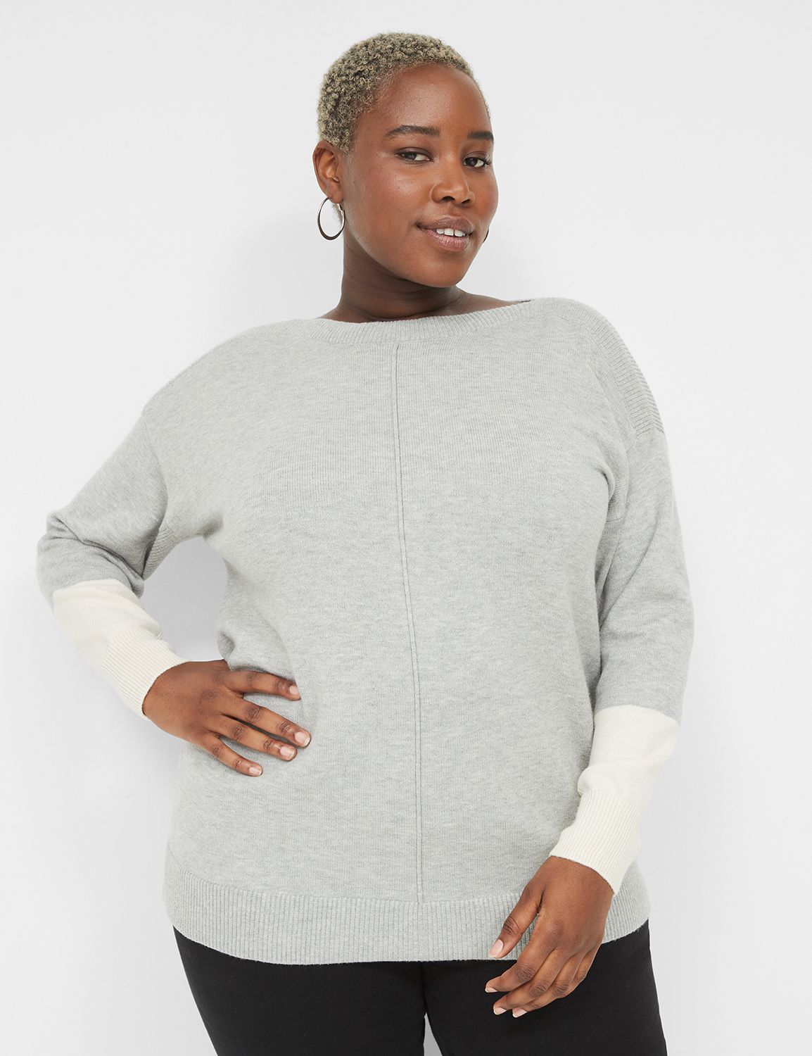 Boatneck 2025 tunic sweater