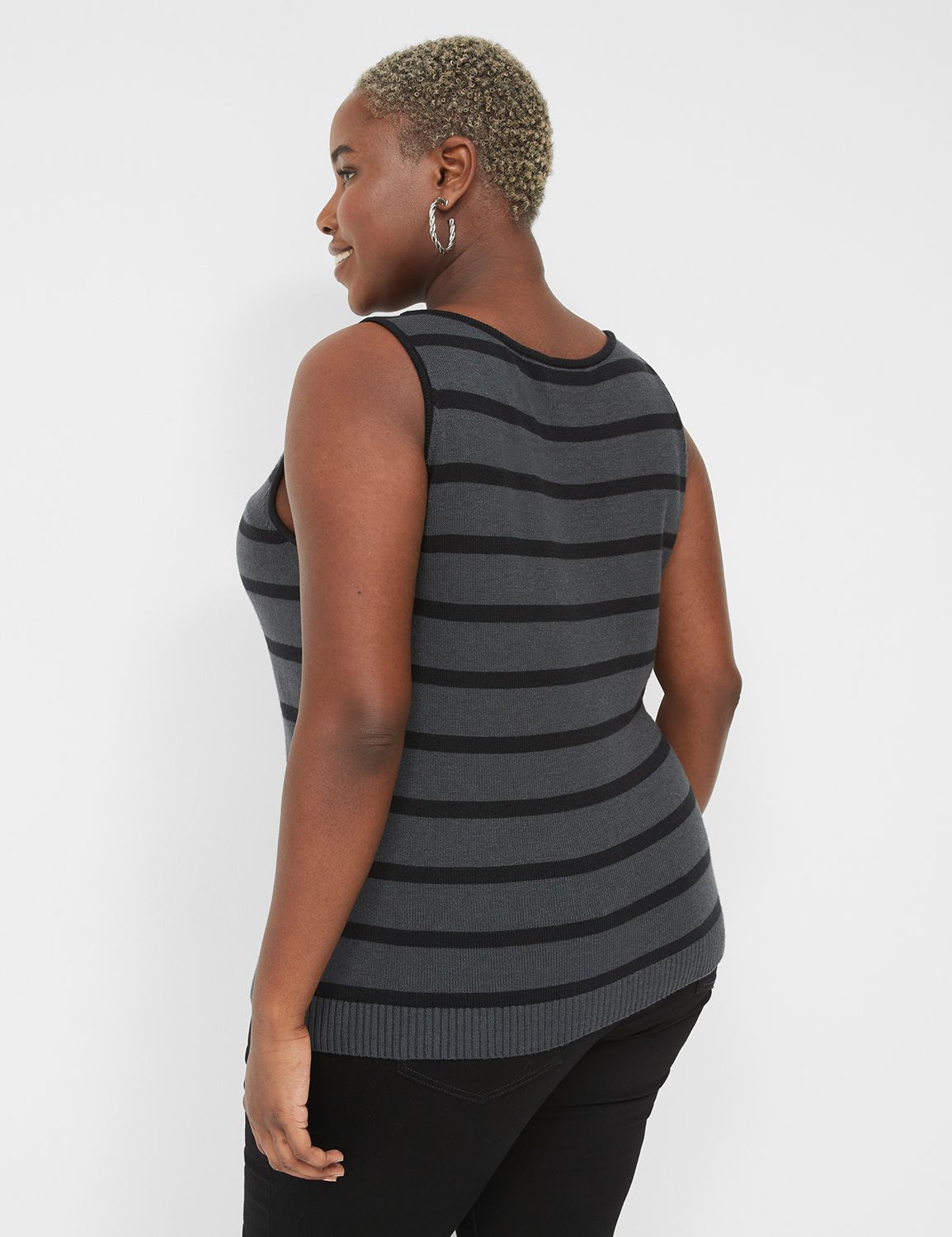 Striped hotsell sweater tank