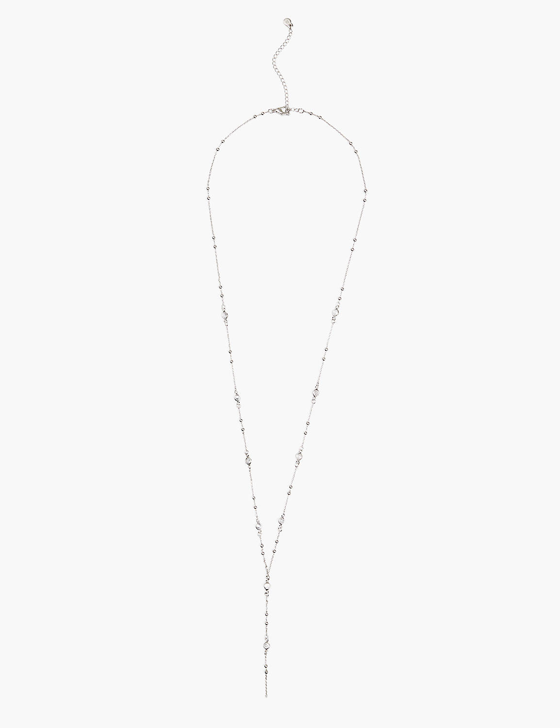 Crystal Y Necklace Product Image 1