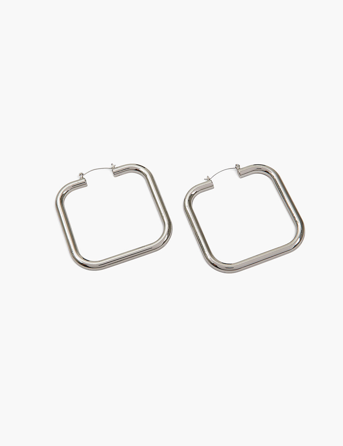 Oversized Square Hoop Earrings Product Image 1