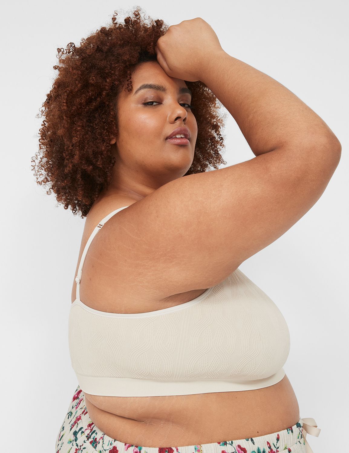 Nylon Knit Bralette