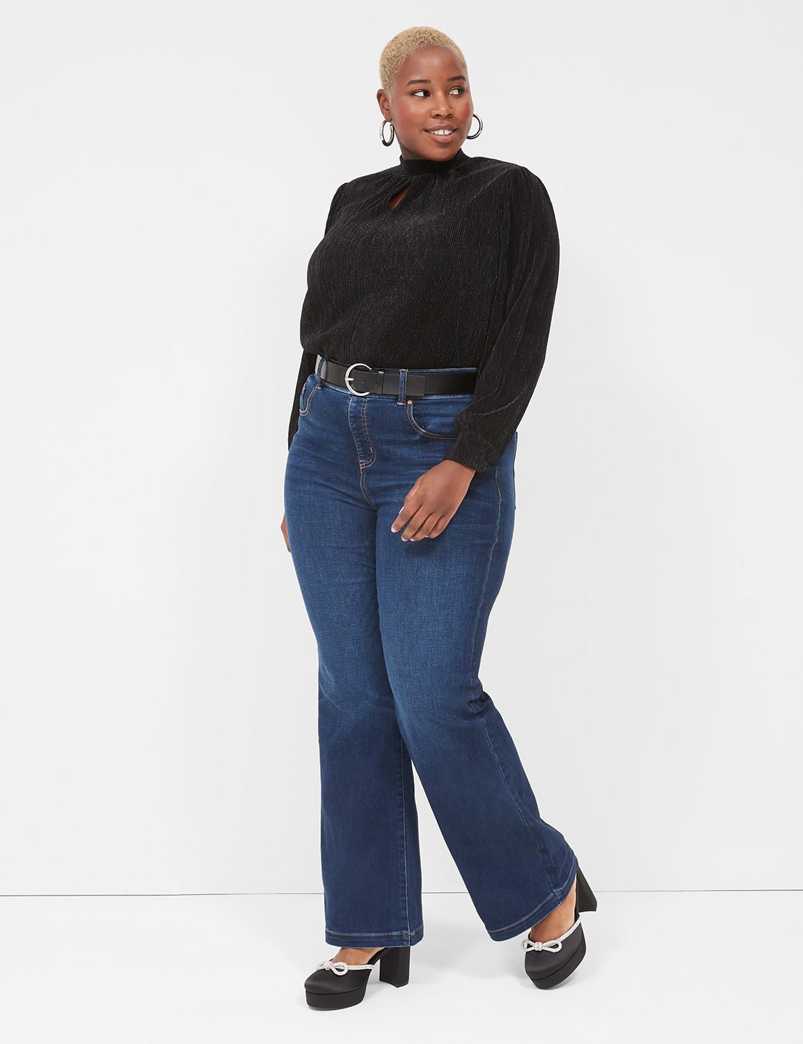 Pull on best sale high rise jeans