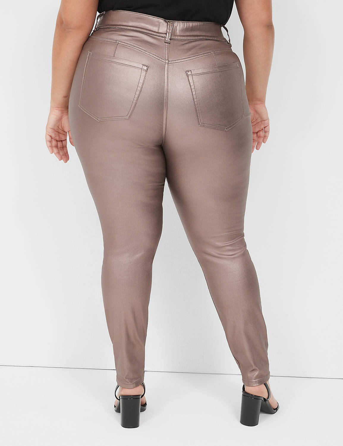 SIGNATURE HIGH RISE PULL ON JEGGING Product Image 2
