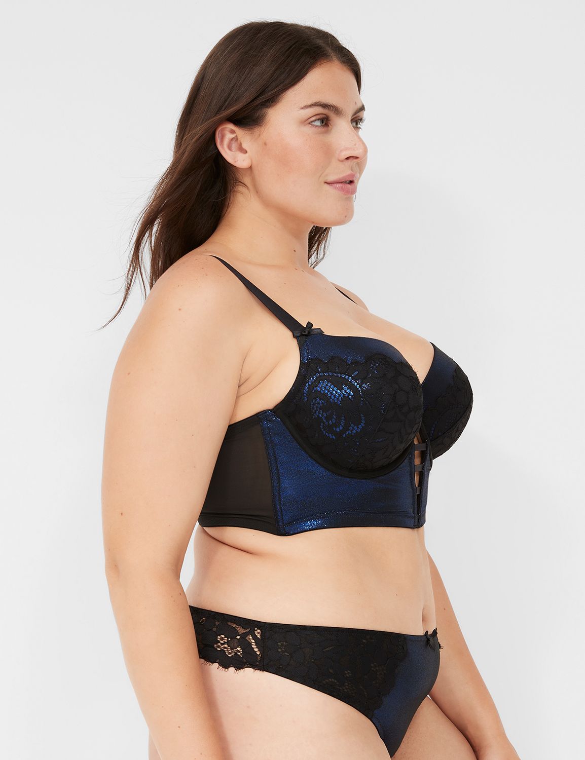 Foil Shine Longline LL Balc 1137100 Product Image 3