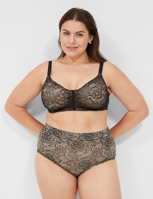 No-Wire Bra with Lace