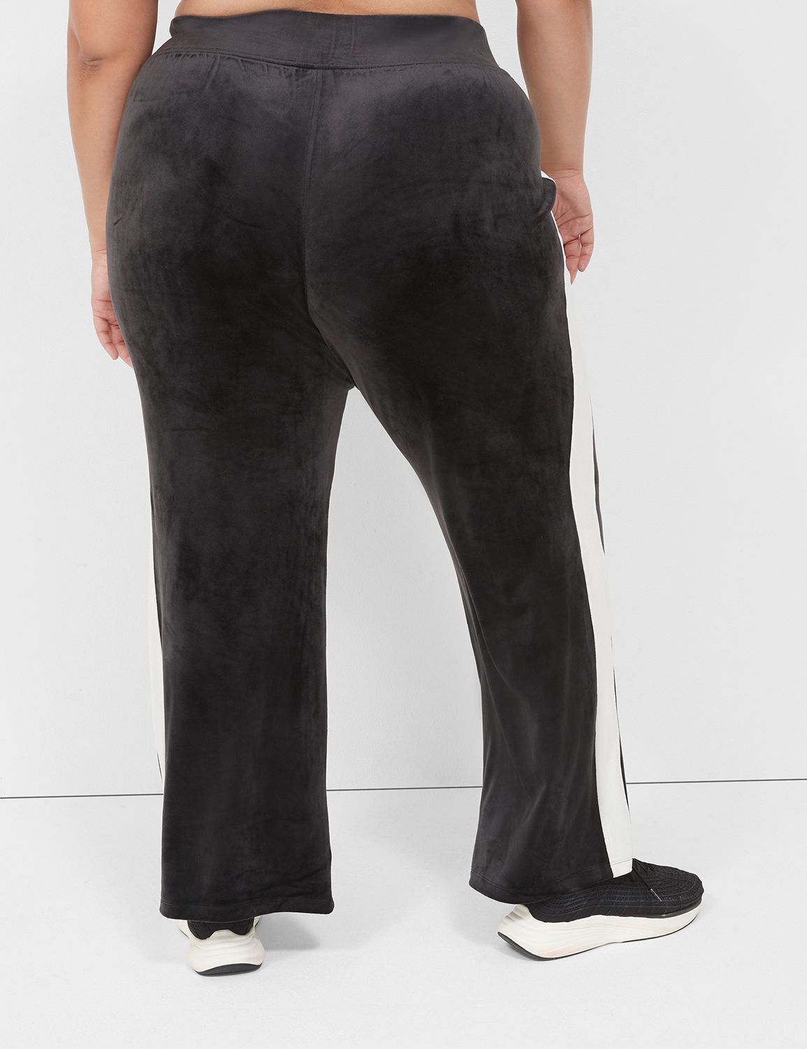 LIVI Velour Boot Pant | LaneBryant