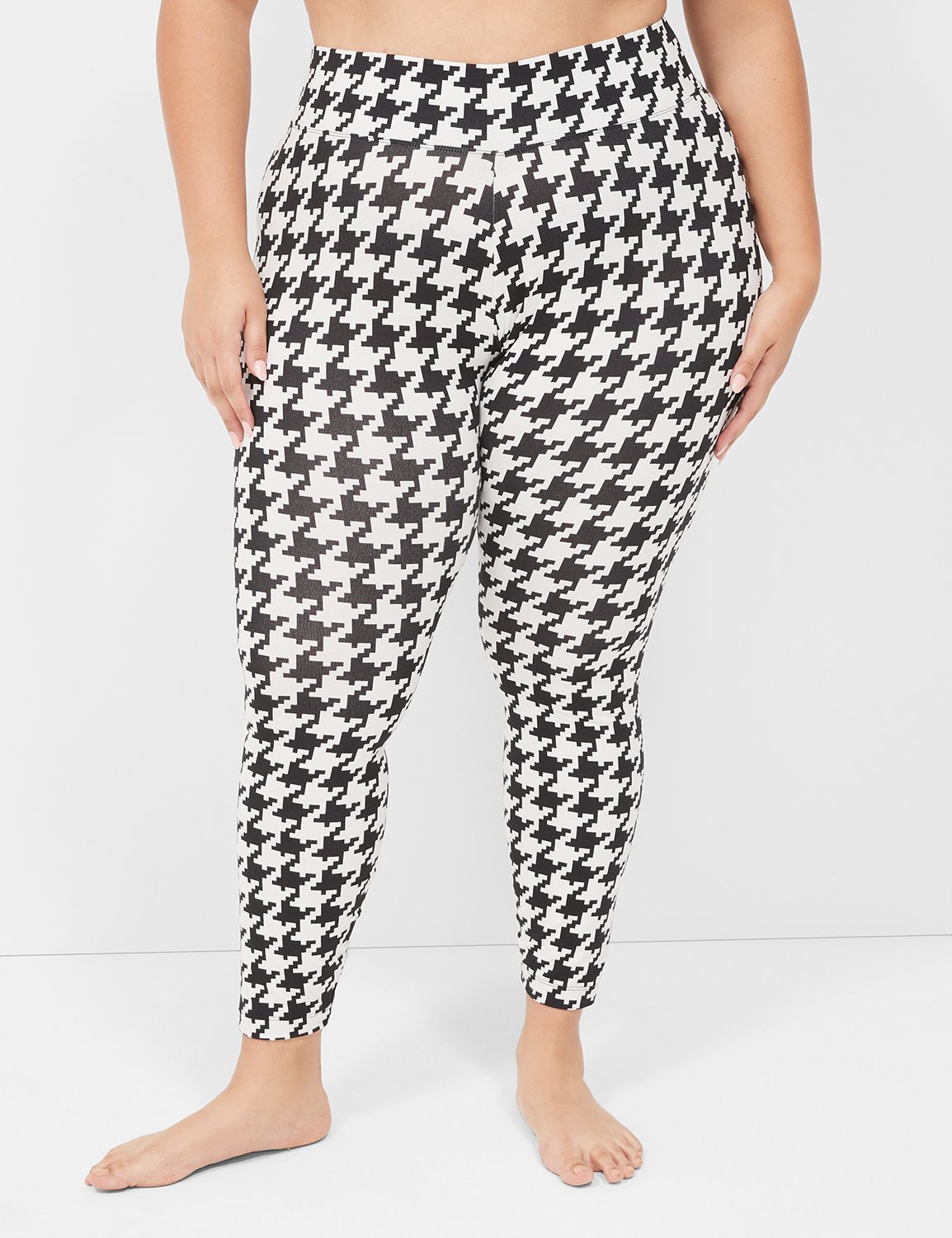 Womens Pattern Print Leggings, Womens Houndstooth Leggings