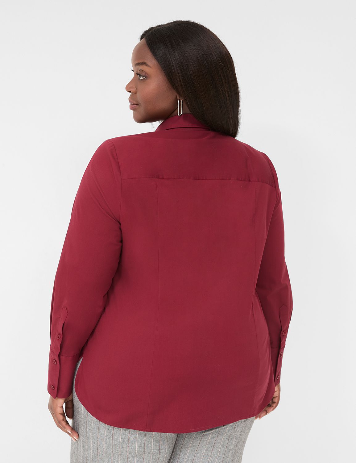 Button-Down Girlfriend Shirt | LaneBryant