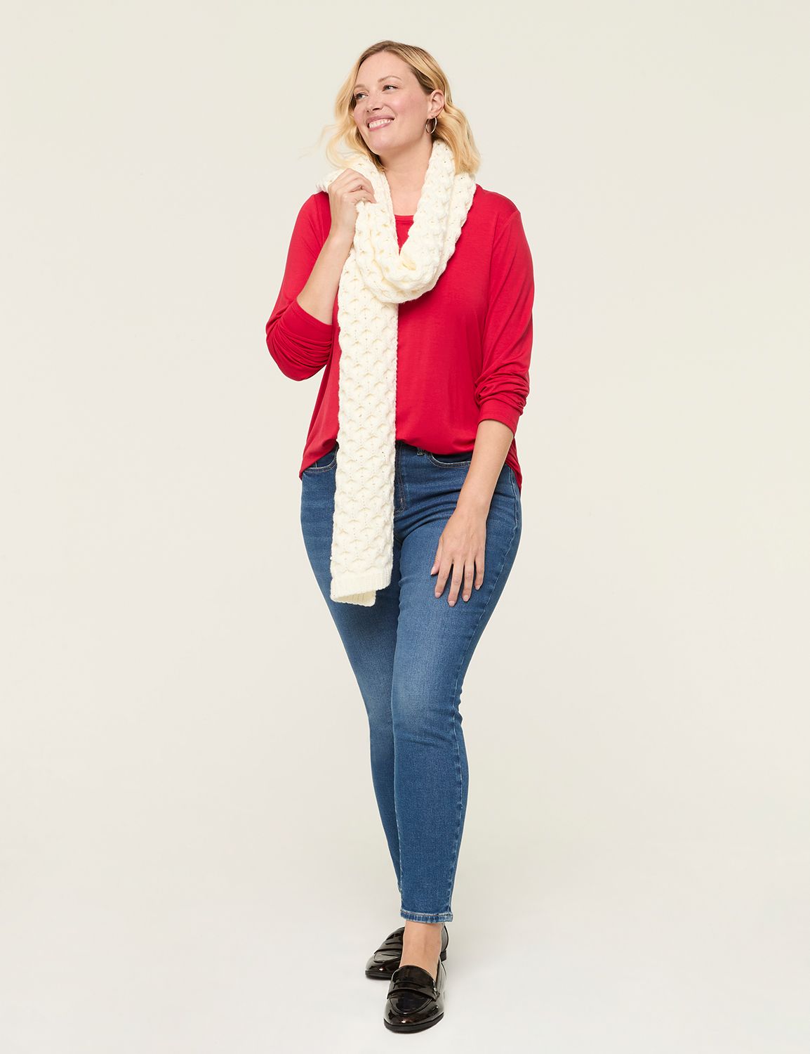 Classic Long Sleeve Crew Neck Curve Product Image 3