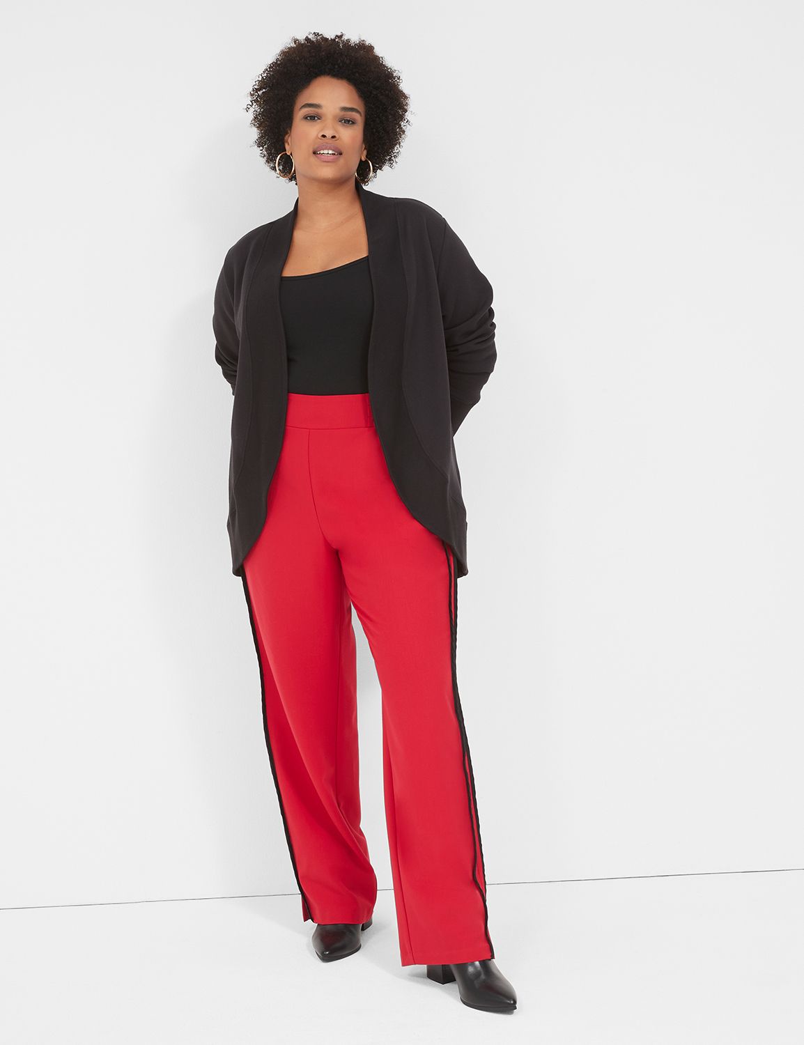 Classic Long Sleeve Rib Collar Coco Product Image 3