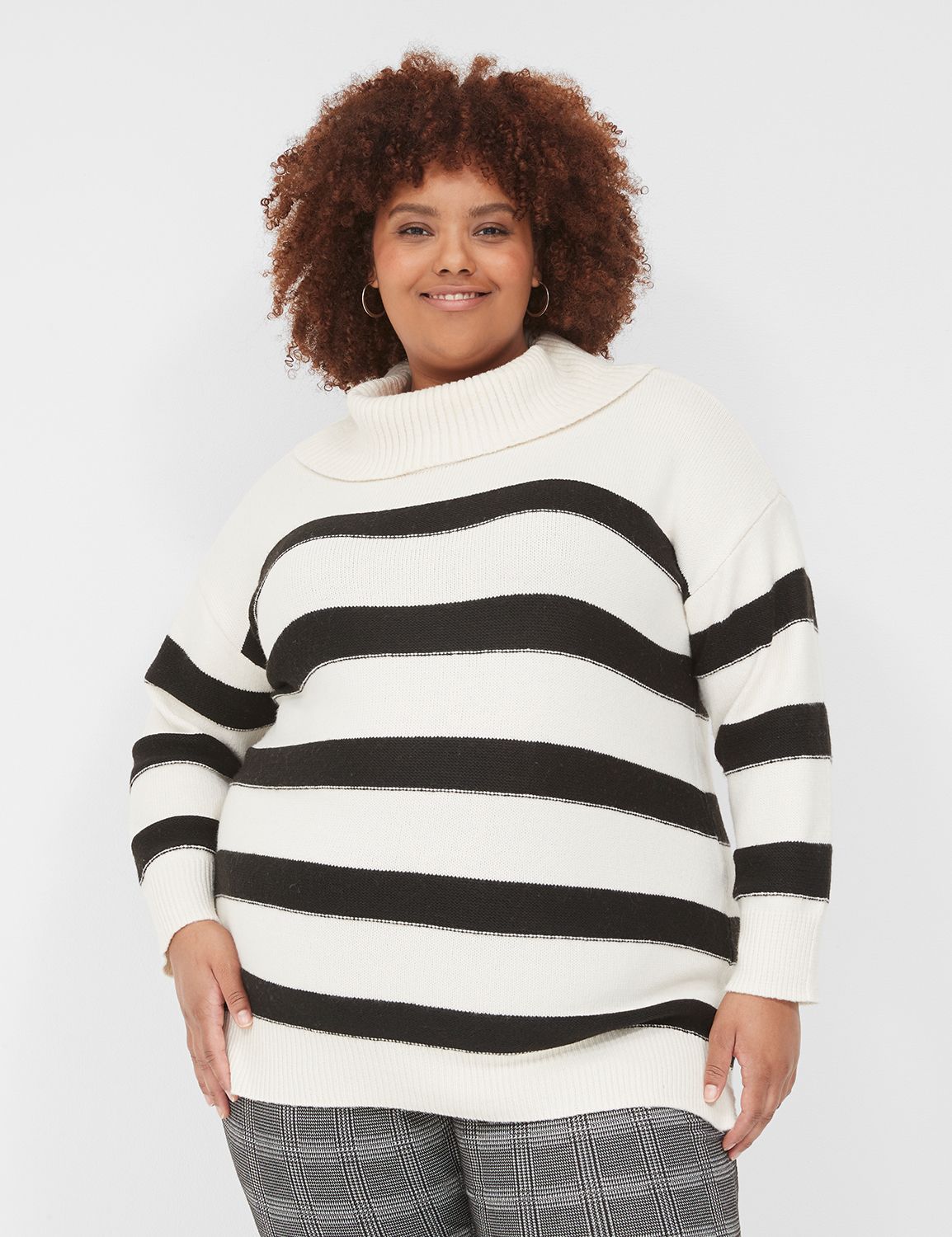 Relaxed Cowlneck Pullover Poncho