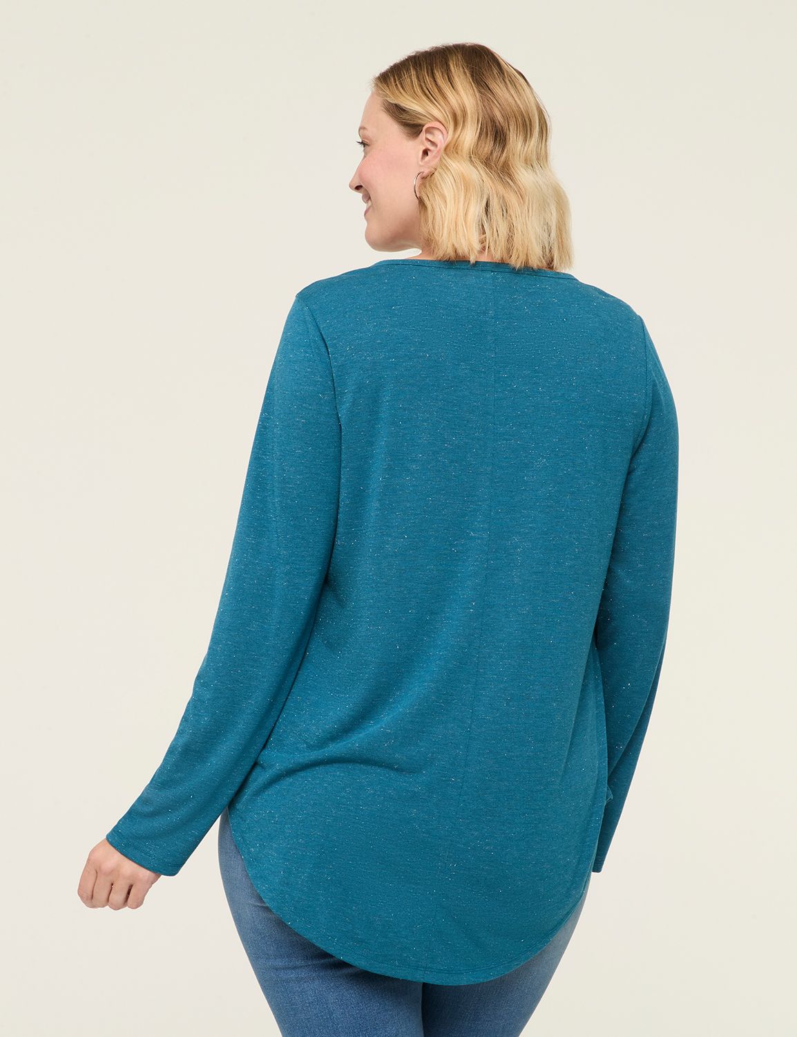 Classic Long Sleeve Crew Neck Curve Product Image 2