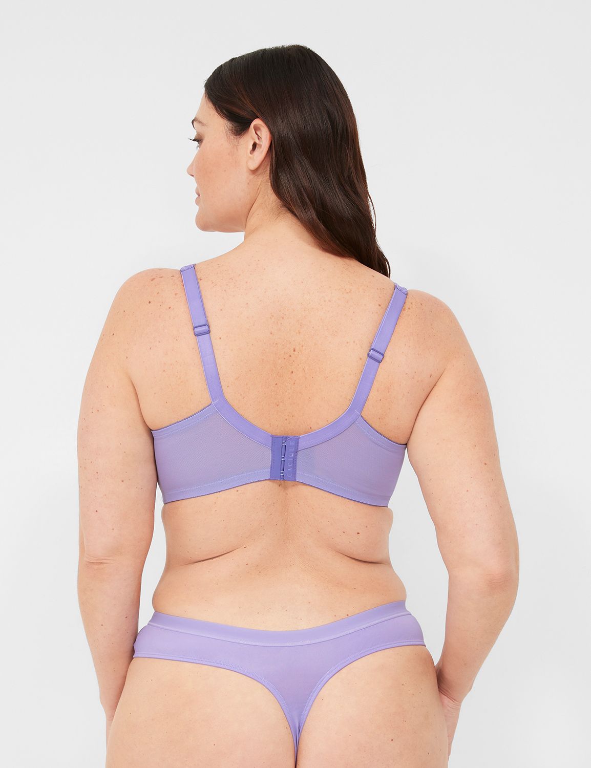 Smooth Unlined Plunge Romantic Lace Product Image 2