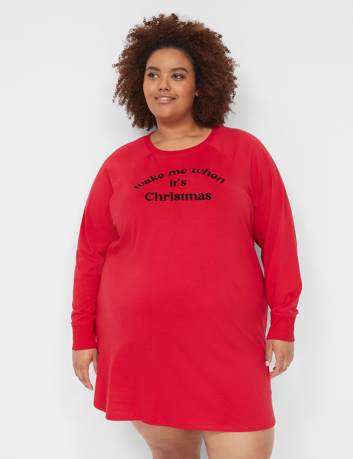 Plus size best sale sleep tunic