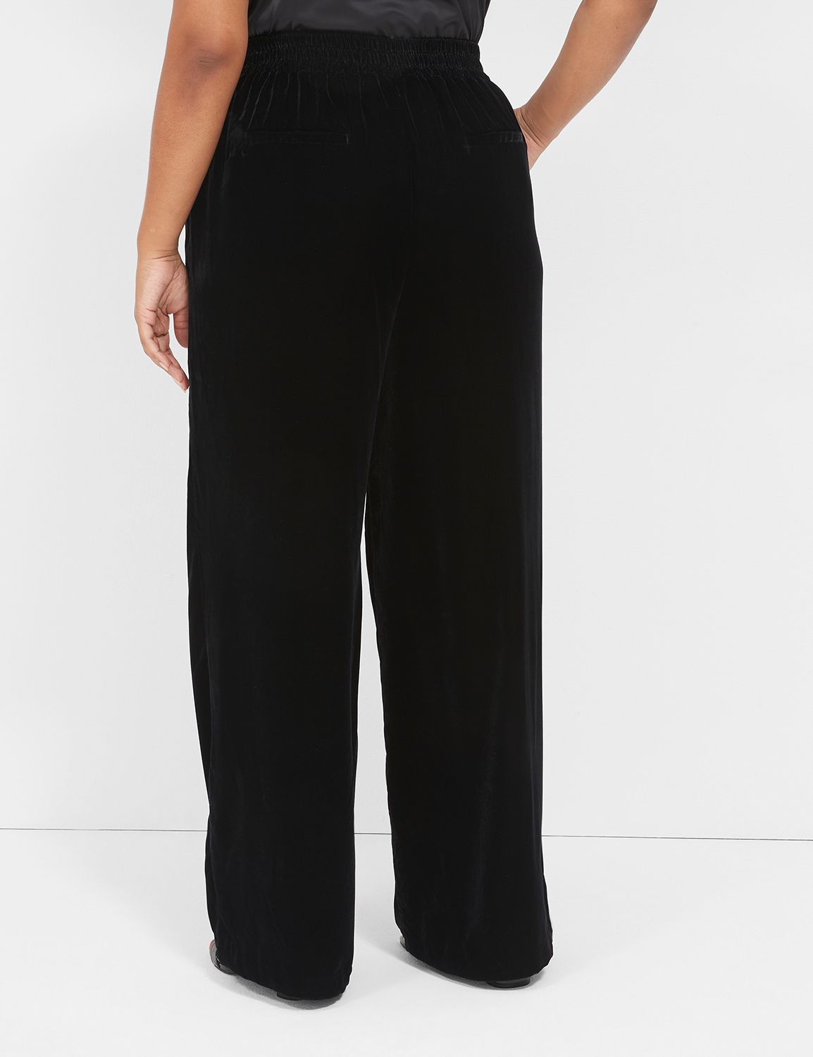 Velvet on sale flowy pants