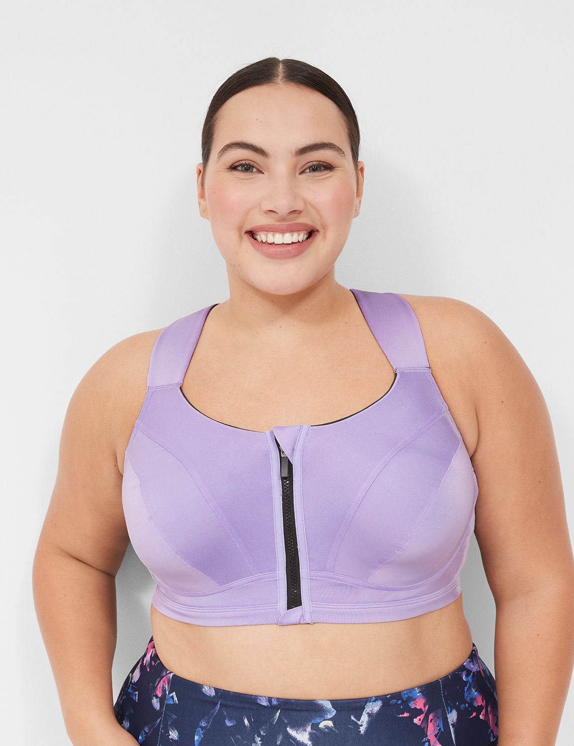 Front Close Mastectomy Bra with Modern Lace (Sister) 1105263-S