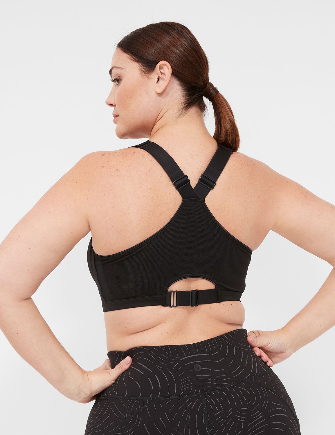 NEW LIVI LANE Bryant 40H Black Sports Bra High Impact Convertible Max  Support $51.52 - PicClick AU