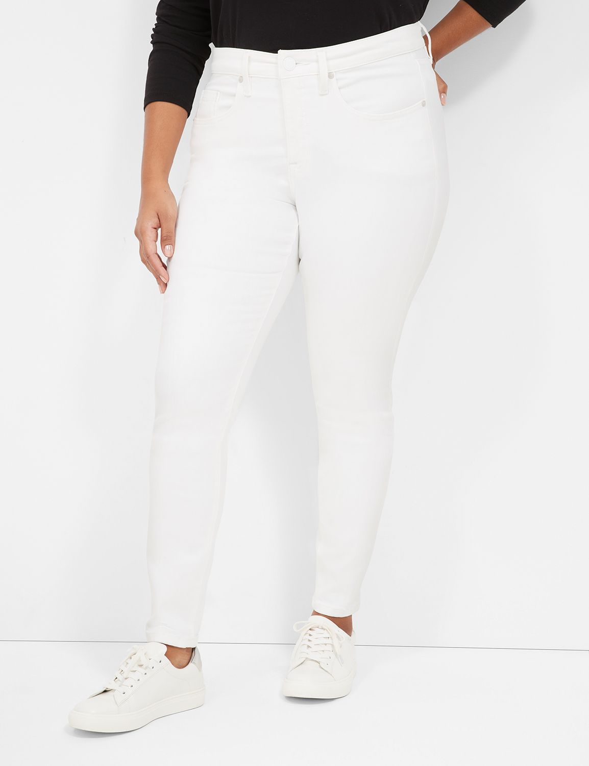 Signature Fit White Skinny Jean