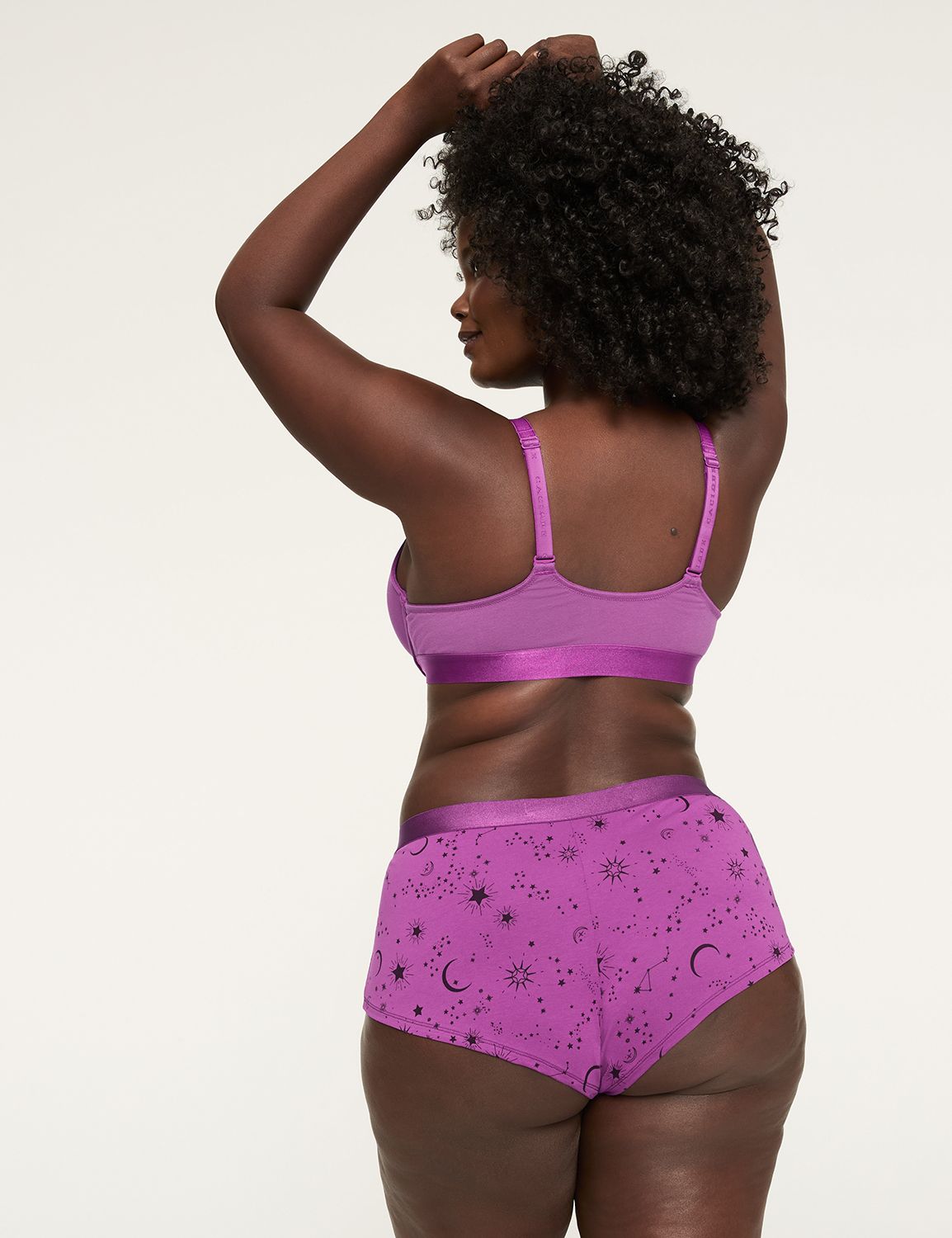 Front-Close Cotton Boost Plunge Bra