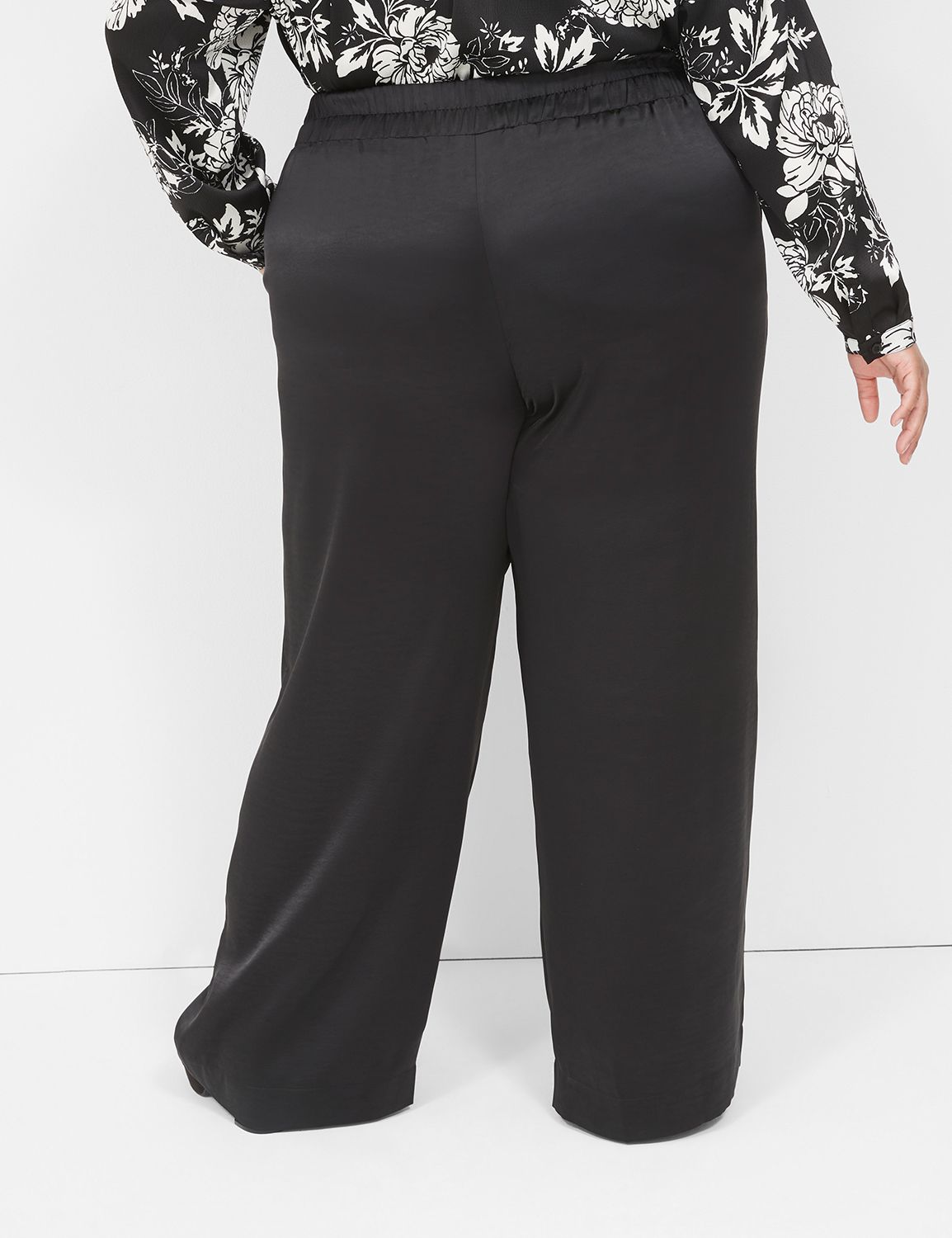 Lane Bryant Pull On Leather Pants for Women