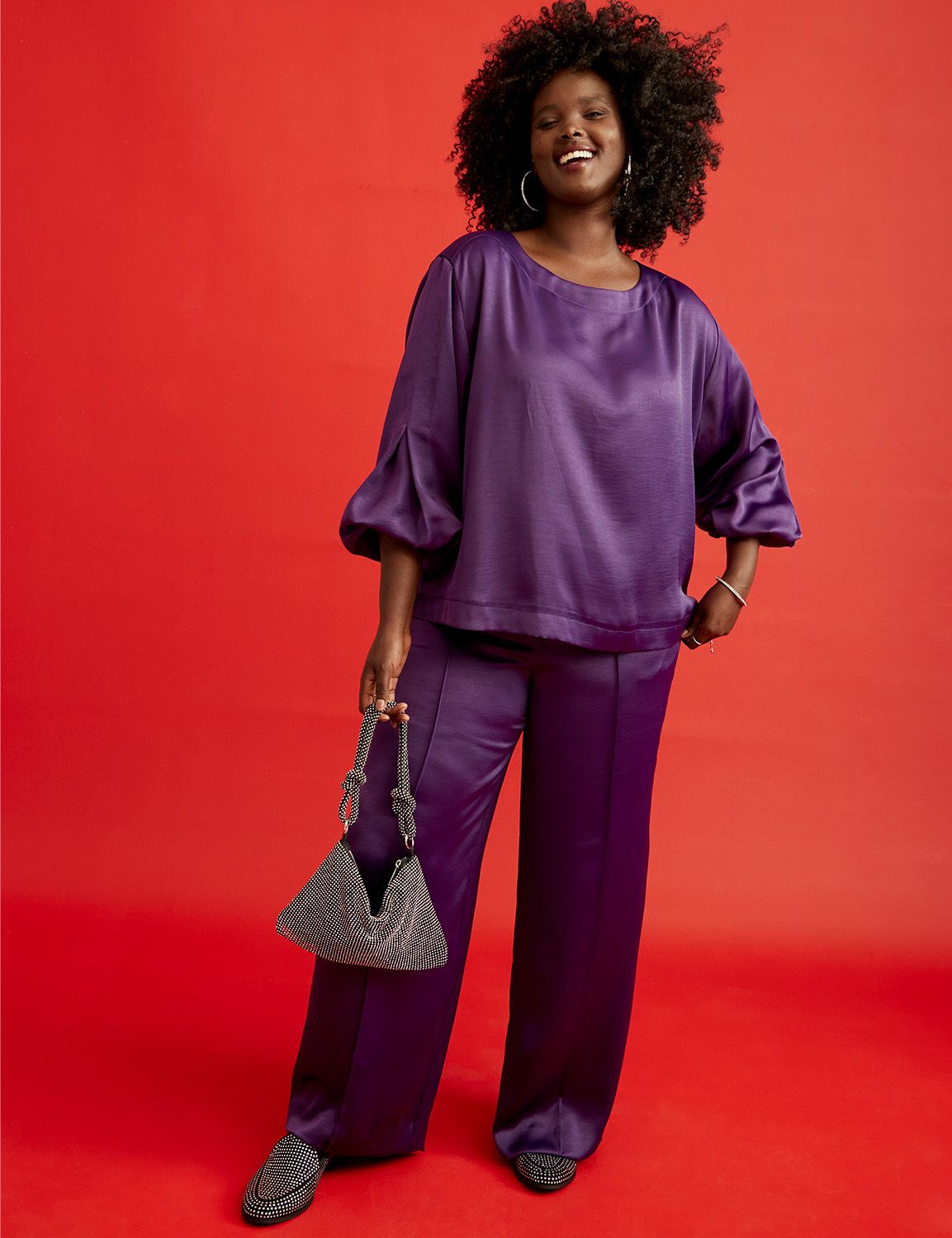 Wide-Leg Pant with Pintuck Details, The Modern Stretch