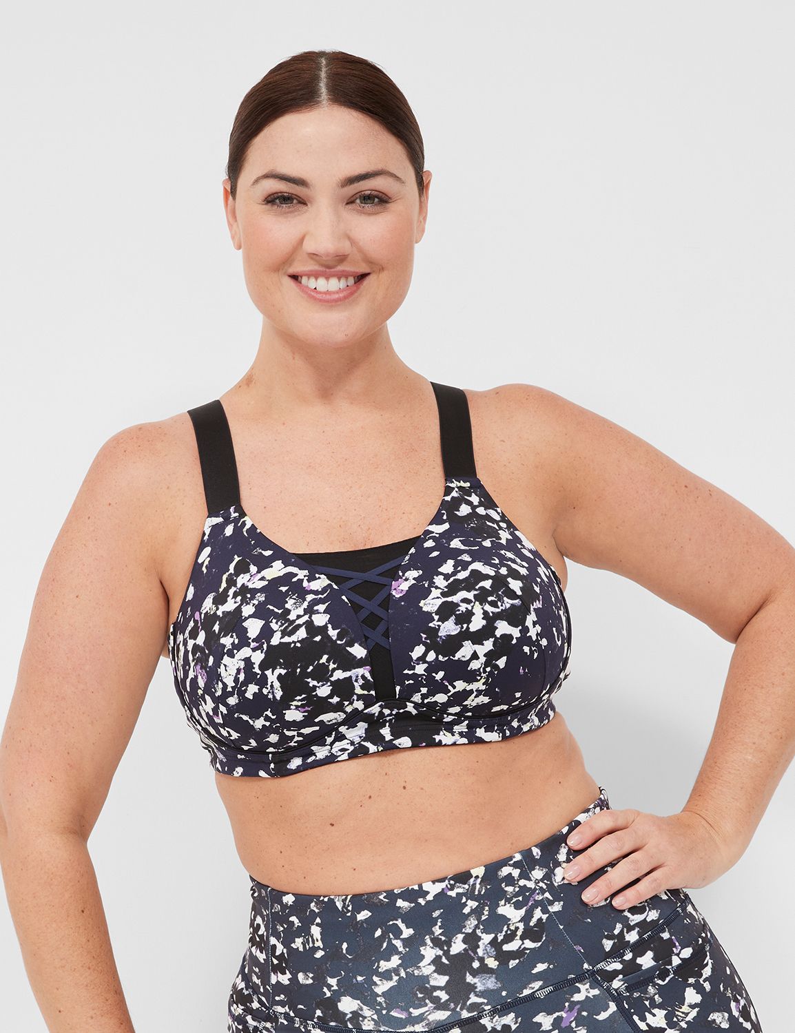 Plus Size - Low-Impact Wireless Longline Active Sports Bra - Torrid