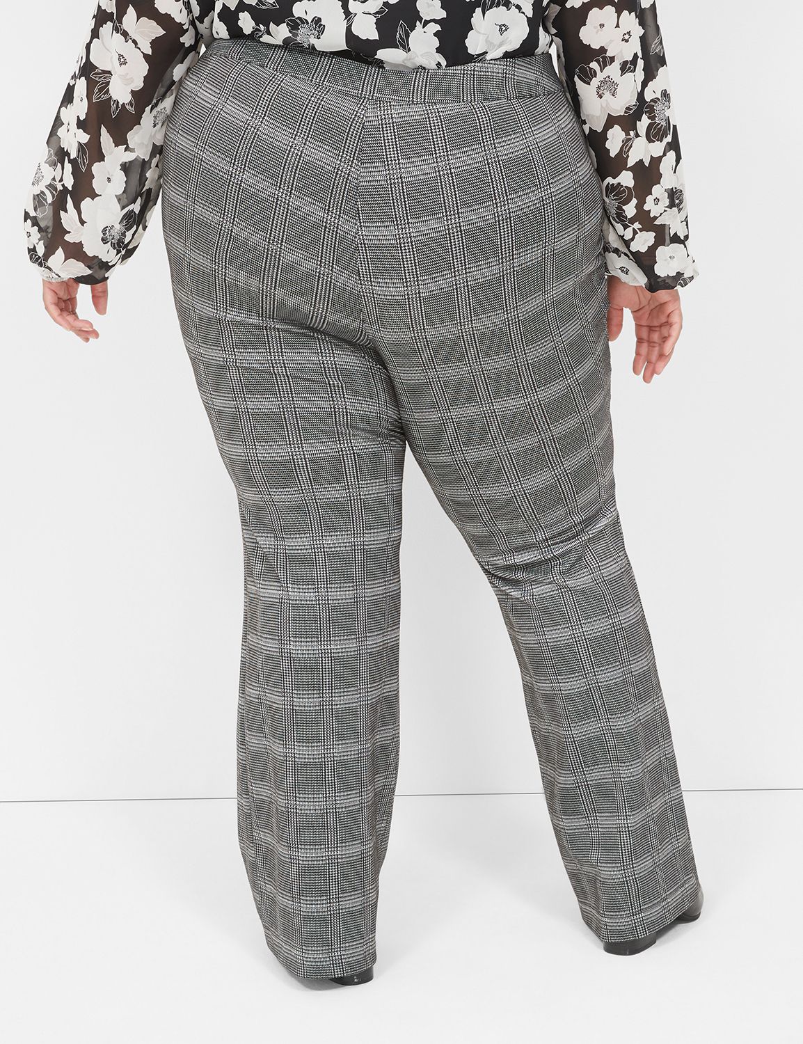 Pull-On Ponte High Rise Bootcut - P Product Image 2