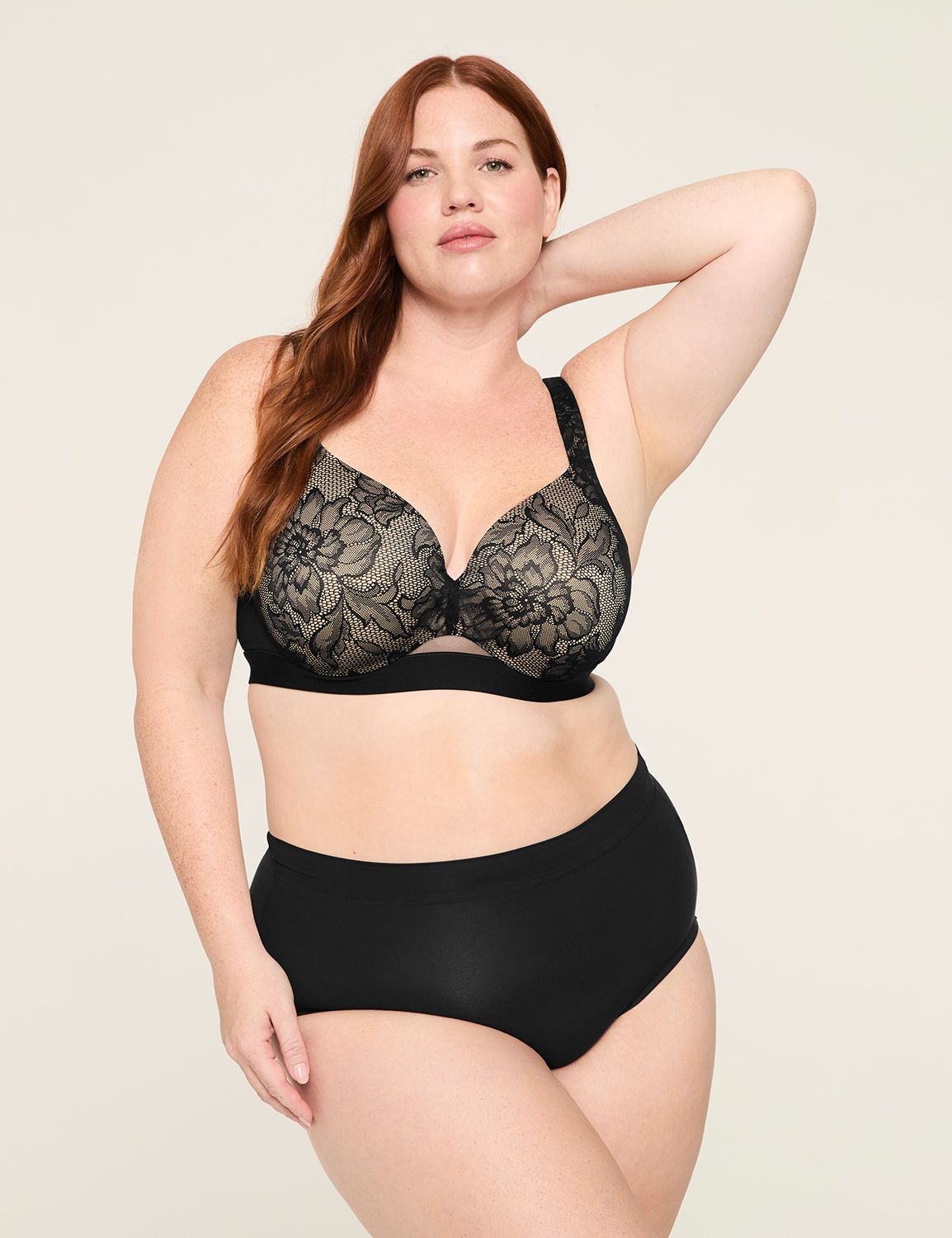 Comfort Bliss Lightly Lined Full Coverage Bra With Lace