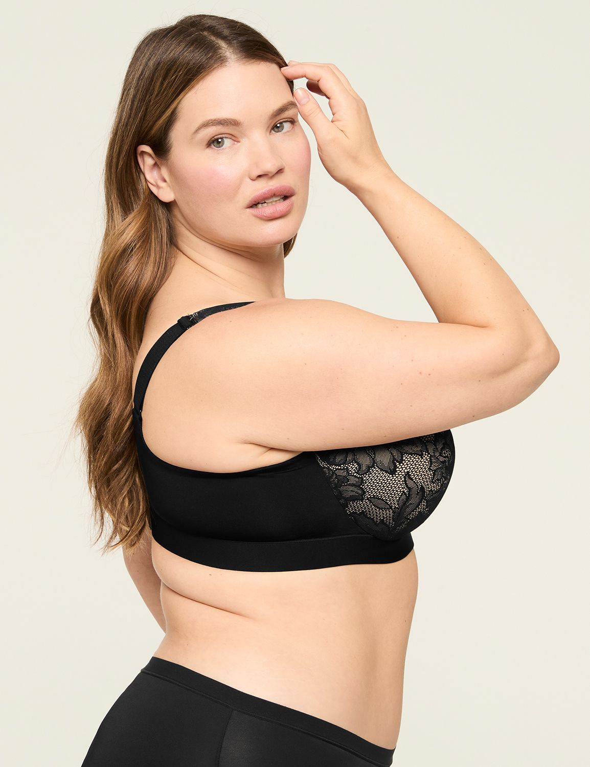 Comfort Bliss Lightly Lined Balconette Bra With Lace | LaneBryant