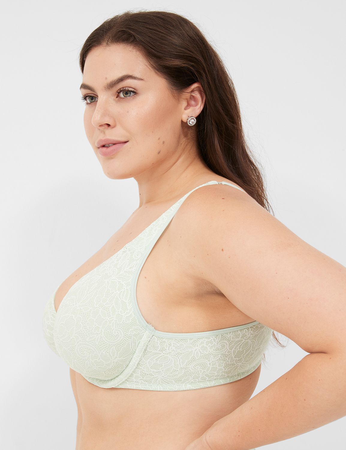 Cotton Unlined Plunge UW Cross-Dye Product Image 3
