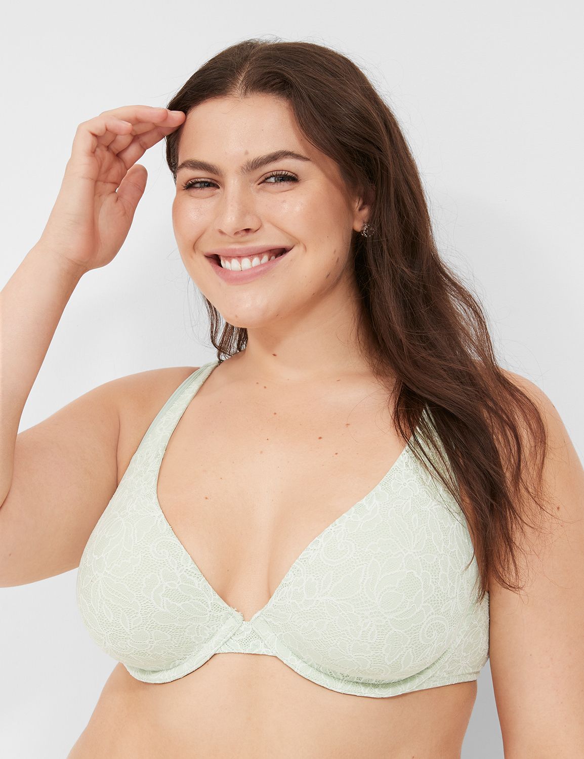 Cotton Unlined Plunge UW Cross-Dye Product Image 4