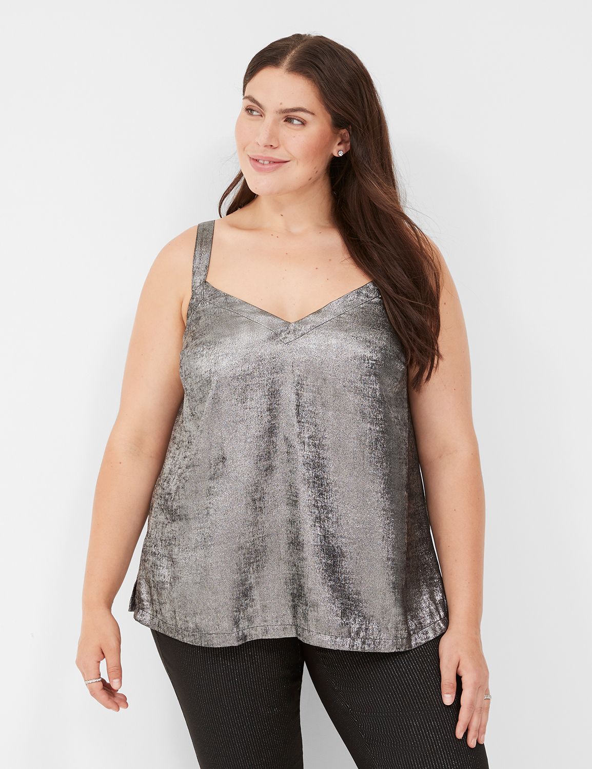 Relaxed V Neck Slip Cami 1138326 Product Image 1
