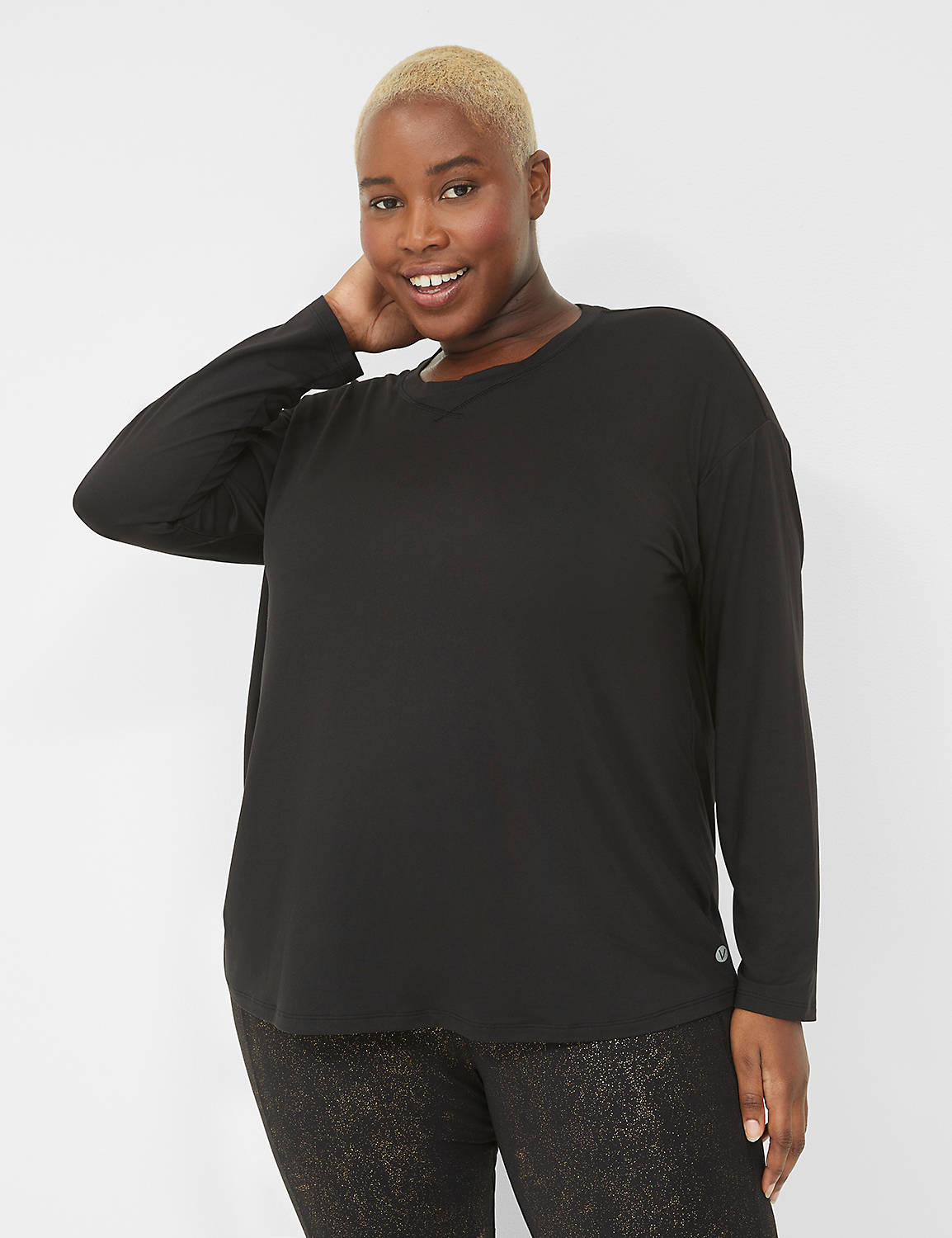 Long Sleeve Crew Neckline Recycled Product Image 1