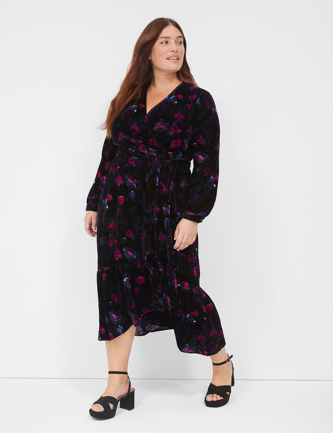 Lane bryant shop wrap dress