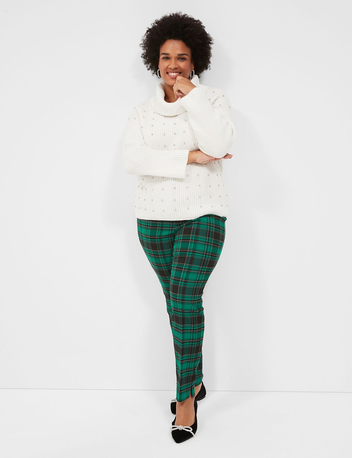 Classic Long Sleeve Cowl Neck Sweat Product Image 3
