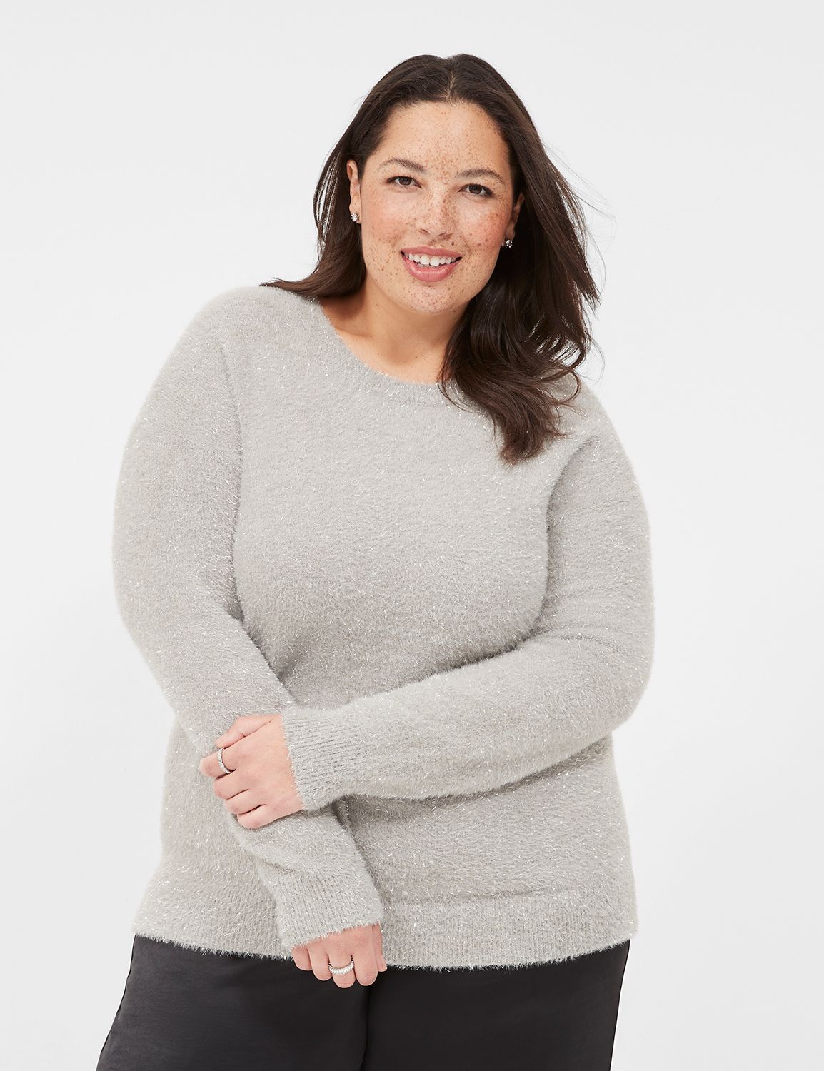 Women's Fuzzy Lush Soft Cotton Blend Sweater Tights