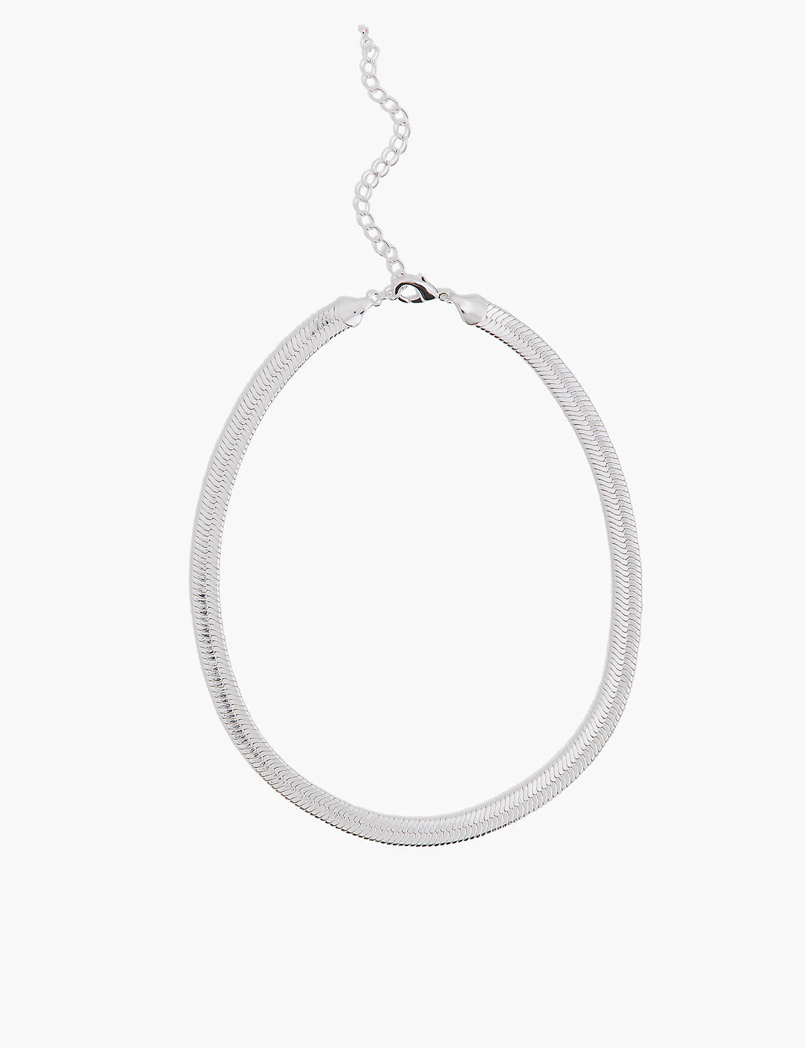 Elevated Flat Chain Necklace Product Image 1
