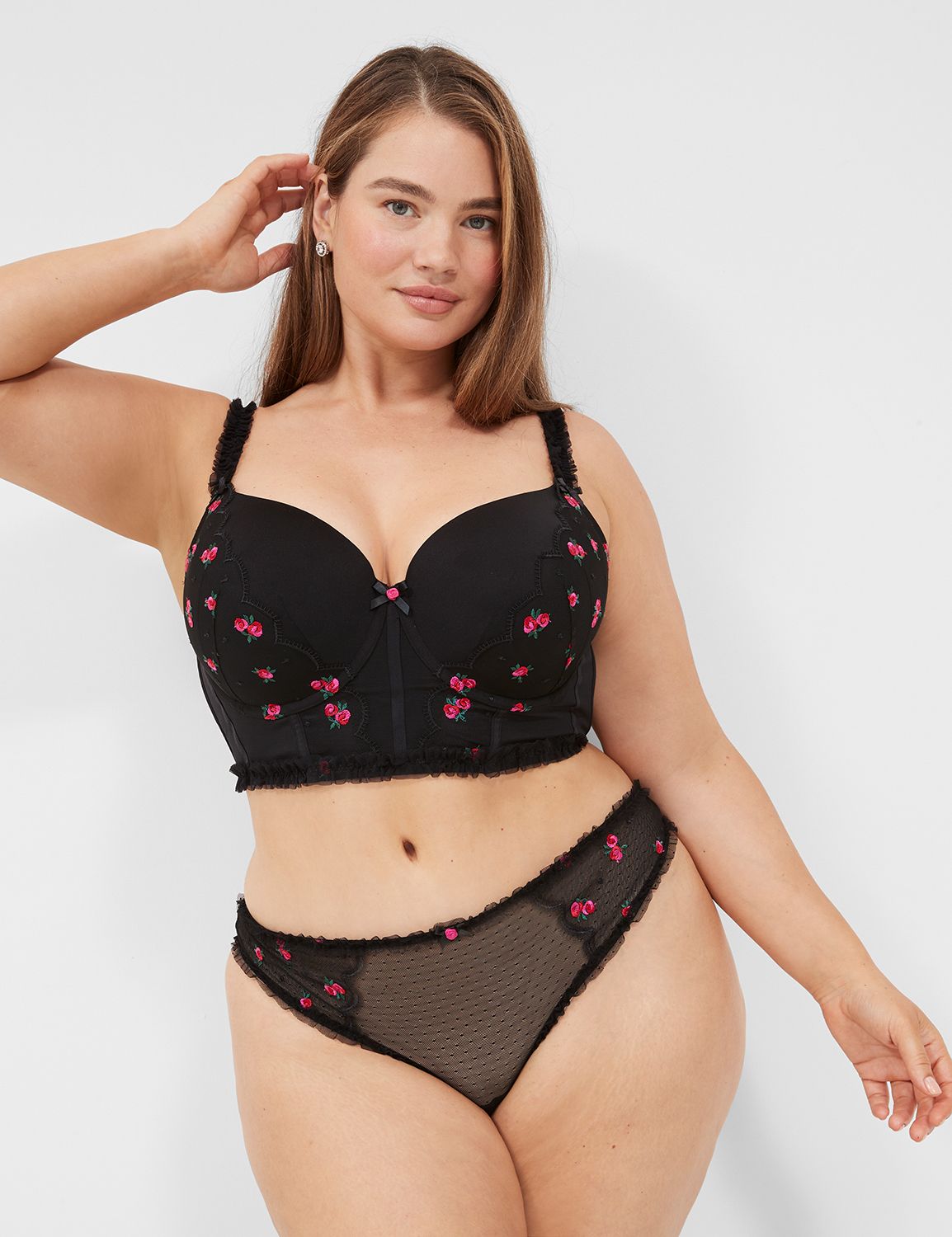 Ruffle Trim Thong 1137084 Product Image 1