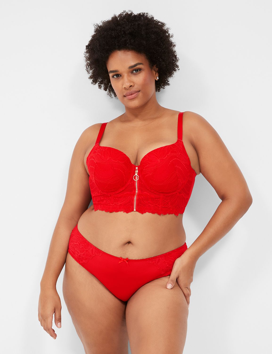 Lace Criss cross Open back Novelty Product Image 2