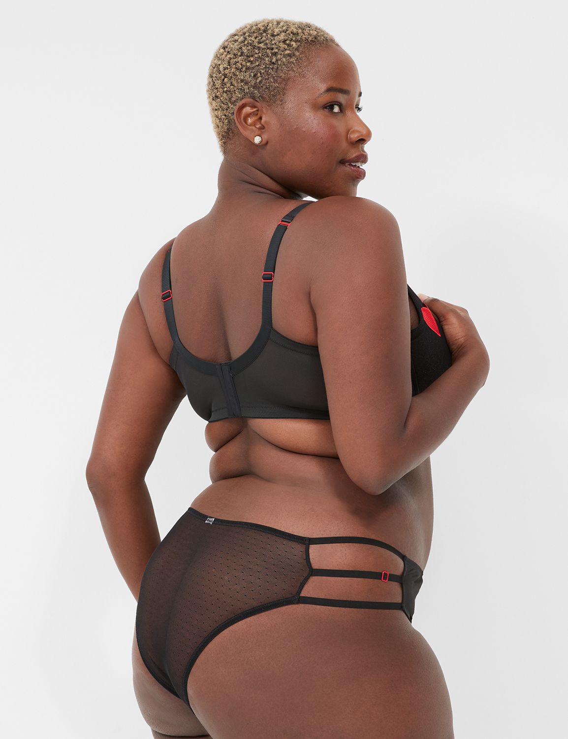 Plus size in store thong