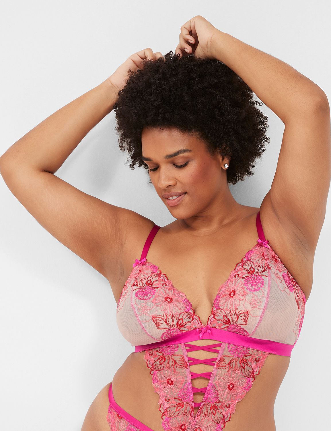 The Janey Strappy Lace Bodysuit