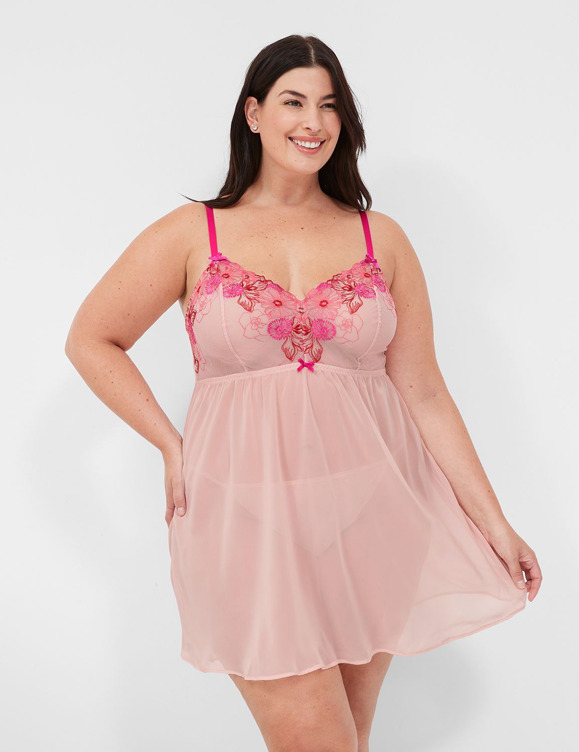 RKZDSR Savings Plus Size Babydoll Lingerie for Women Front Closure