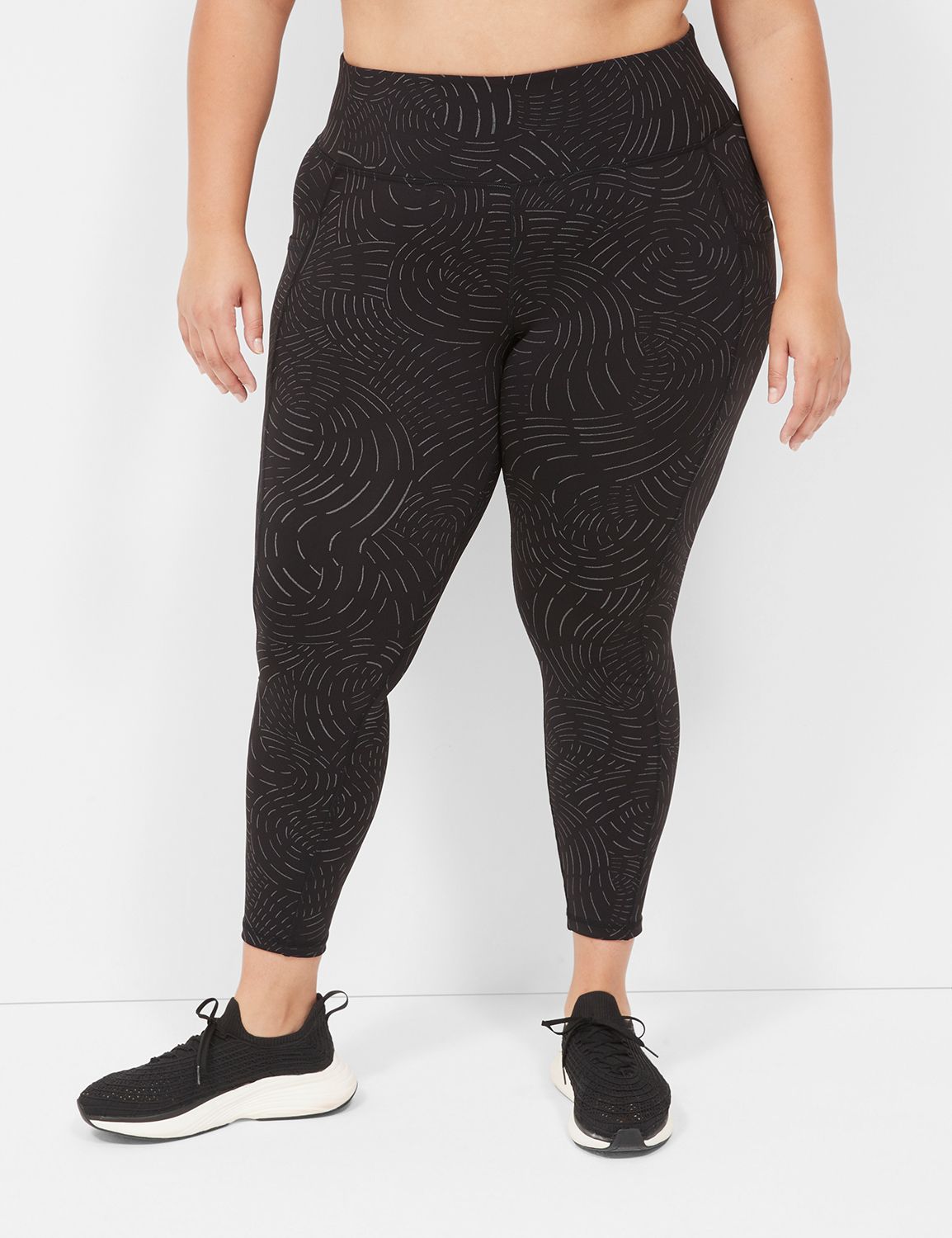 Lane Bryant Livi active leggings black 22-24  Active leggings, Black  leggings, Lane bryant