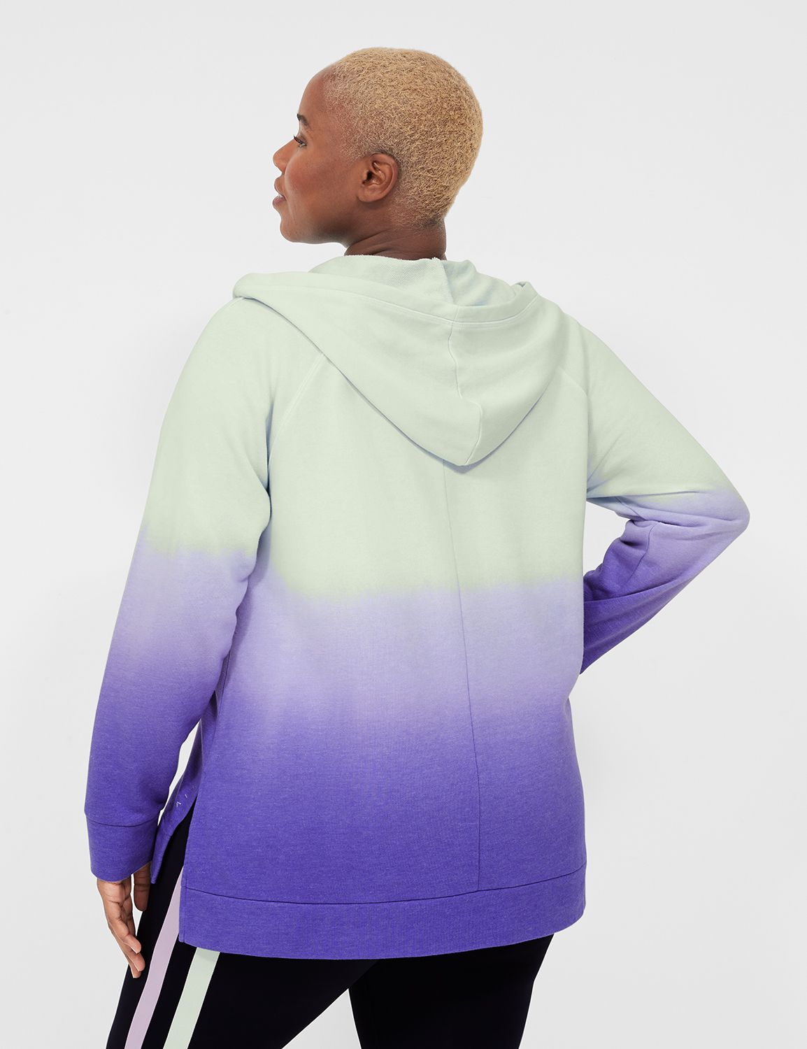 LIVI Long Sleeve Vneck French Terry Product Image 2