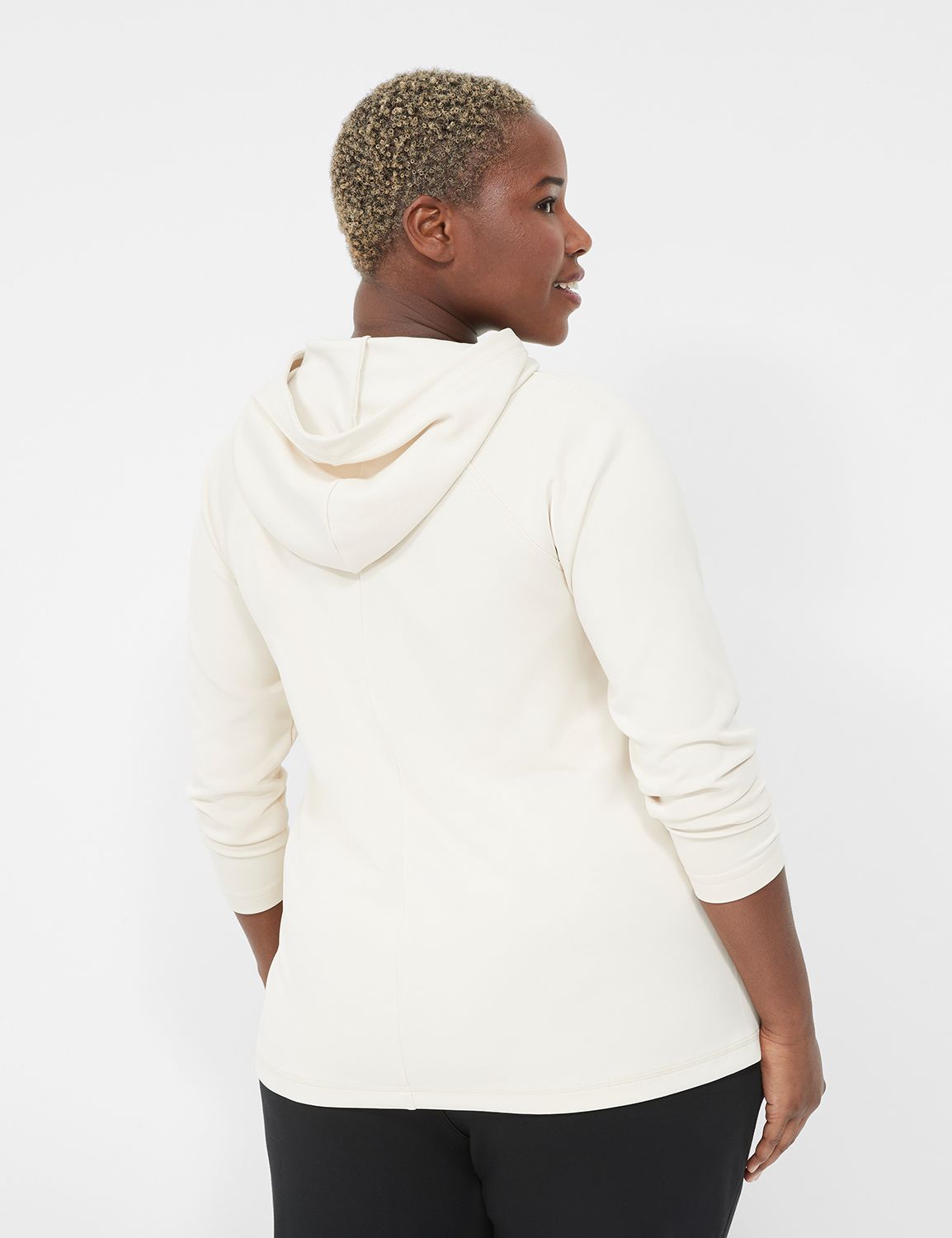 Plus Size Women's Side Zip Sweatshirt by Woman Within in Radiant