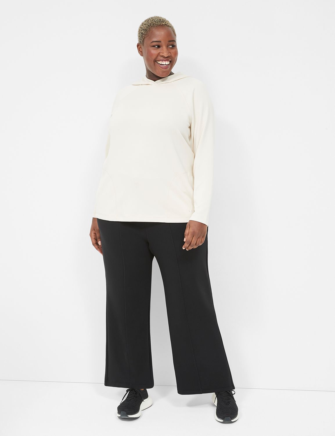 LIVI Long Sleeve Hooded Sandwashed Product Image 3