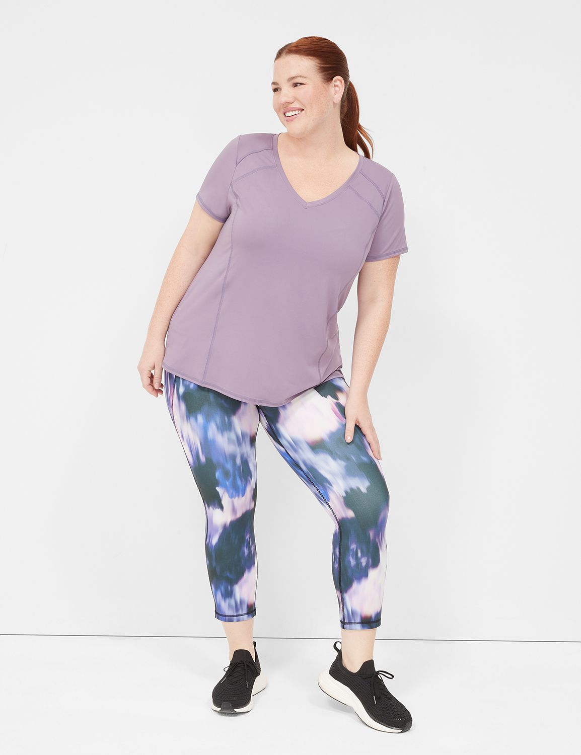 LIVI Raglan Short Sleeve Wicking Pe Product Image 3