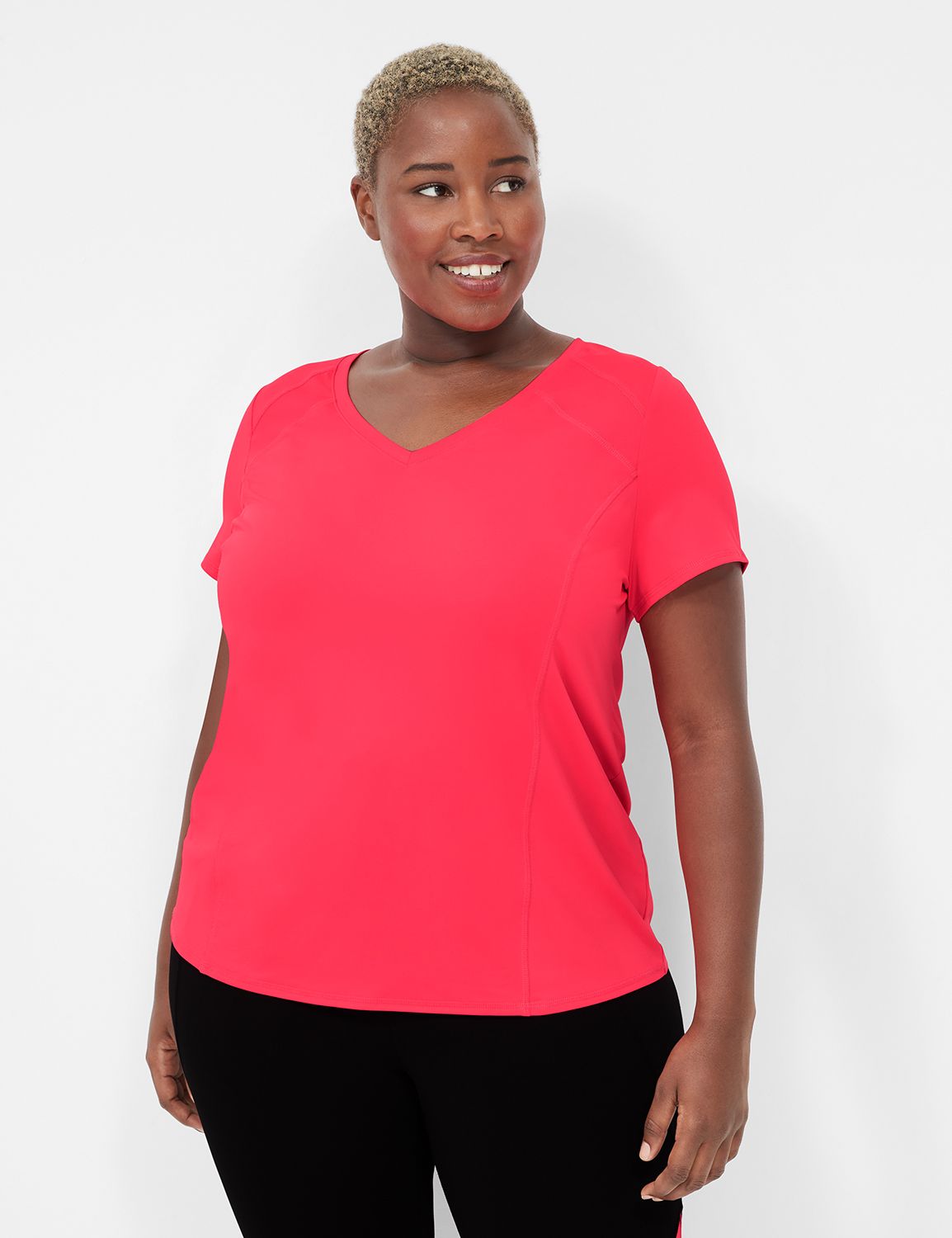 LIVI Wicking V-Neck Performance Tee