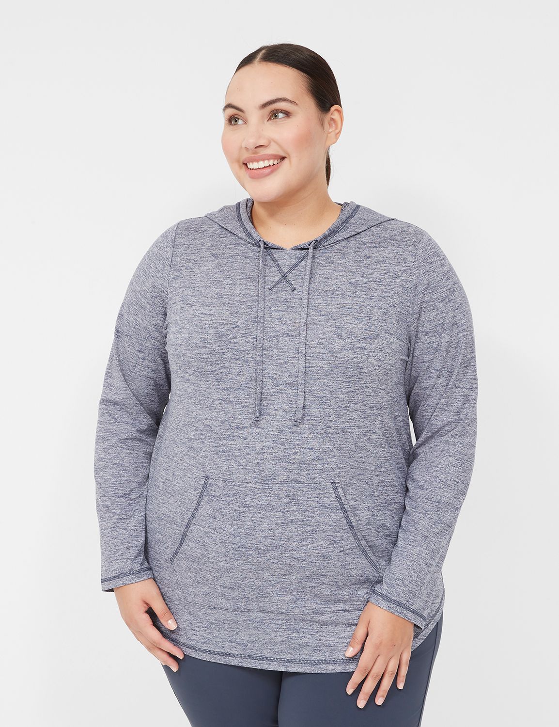 LIVI Long Sleeve Recycled Livi Soft | LaneBryant